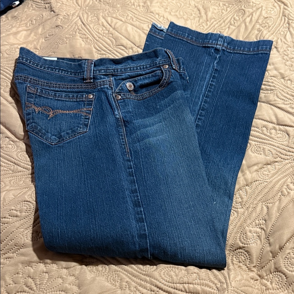 Vintage Cruel Girl Blue Jeans Junior size 11 Rodeo Western Cowgirl
